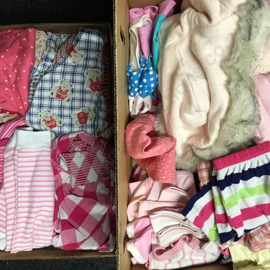 2 x Boxes of Childrens Clothing