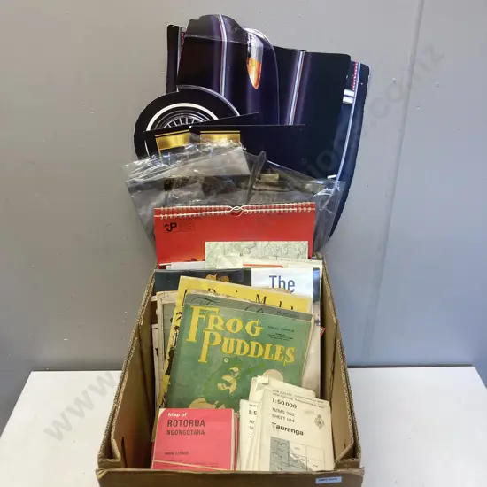 Box Lot Music, Maps, Calendars Etc