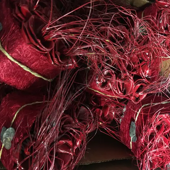 Box Lot Decorative Roses With Paua Detail