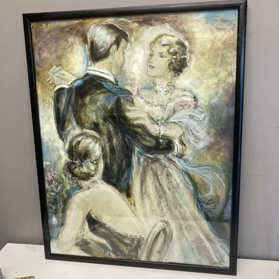 Black Tie Affair II Giclee by Karen Dupree. 74 x 59cm