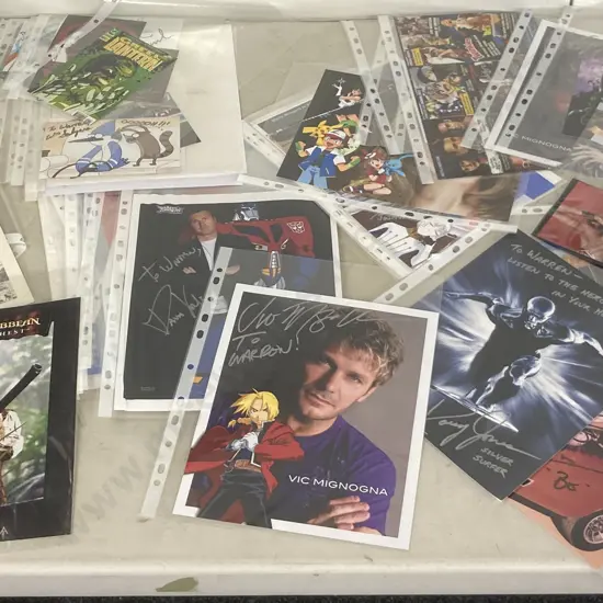 Assorted Autographs, Pictures Etc - Super Heroes, ComiCon Etc