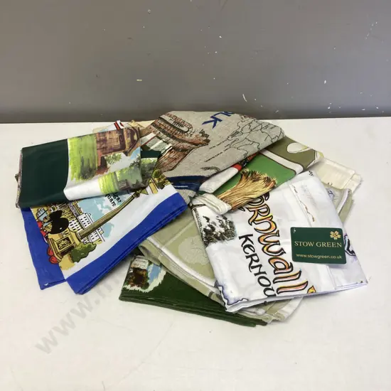 Assorted Souvenir Tea Towels