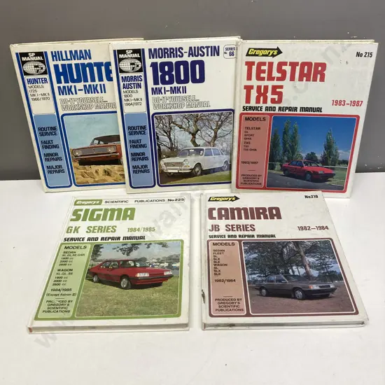 Gregorys Service & Repair Manuals & SP Manual Do-It-Yourself Workshop Manuals