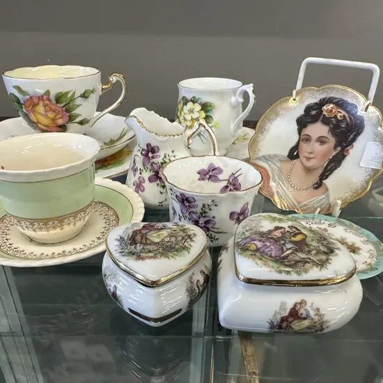 English Bone China Items Etc