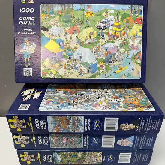 Jan Van Haasteren 1000 Pce Jigsaw Puzzles x 5
