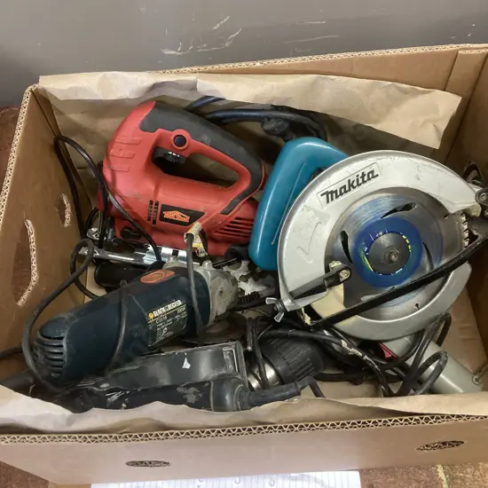 Box Lot Power Tools