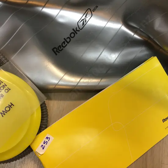 Reebok 65cm Gym Ball With Workout Programme & Pump