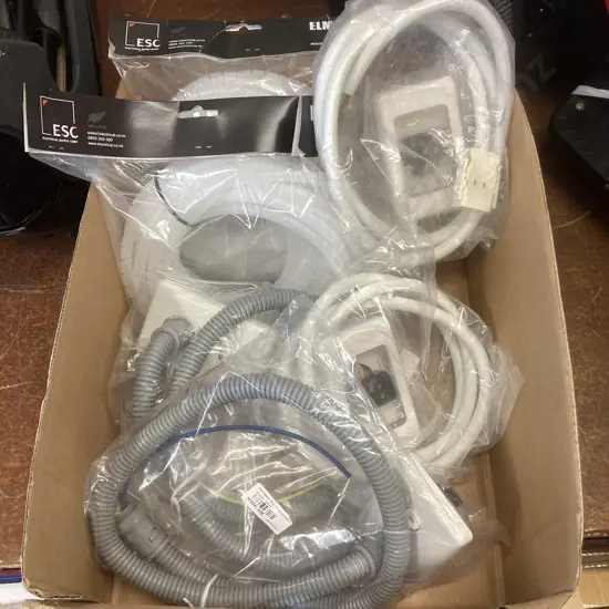 Box lot Hot Water Kits, Stove Kits, Spiral Ties