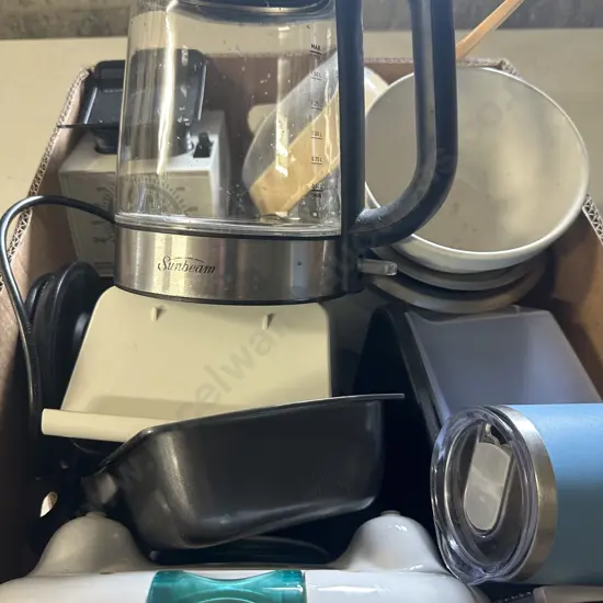 Appliances, Scales, Mixing Bowls, Sunbeam Jug Etc