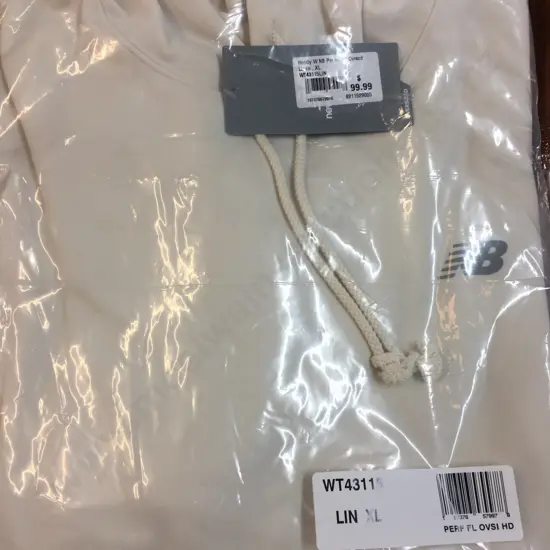 New Balance Hoodie Linen Colour Size XL