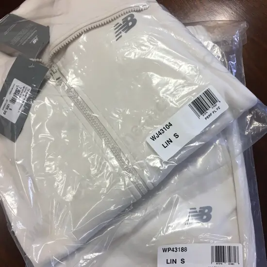 New Balance Linen Colour Warming Jogger Pants & Linen Colour Jacket, Size S