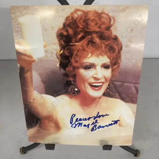 Majel Barrett - Star Trek Signed 10"x 8" Photo