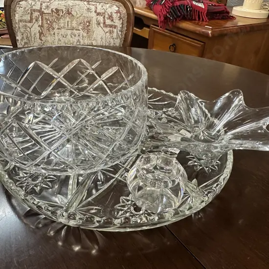 Selection Of Crystal Ware Items