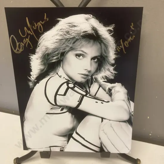 TRON - Yori / Lori 8x10 Photo Signed by Cindy Morgan (RIP)