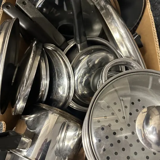 Assorted Pots & Pans