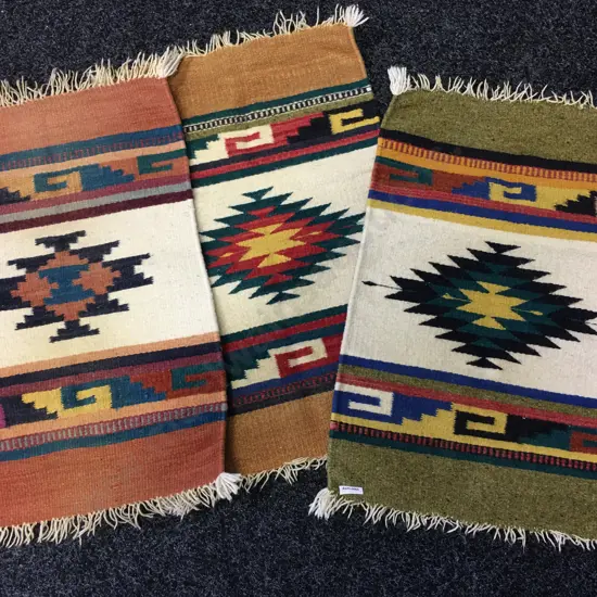 Mexican Wall Art / Table Runners x 3