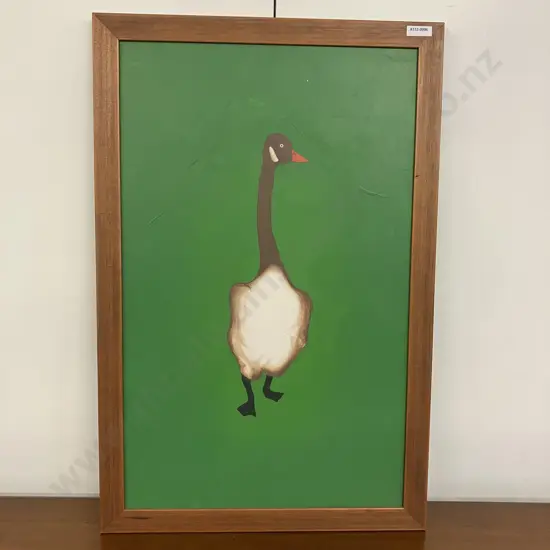 Goose Painting. 65 x 42cm
