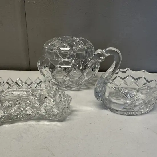 Selection of Crystal Ware