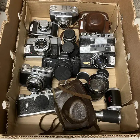Assorted Cameras & Lenses