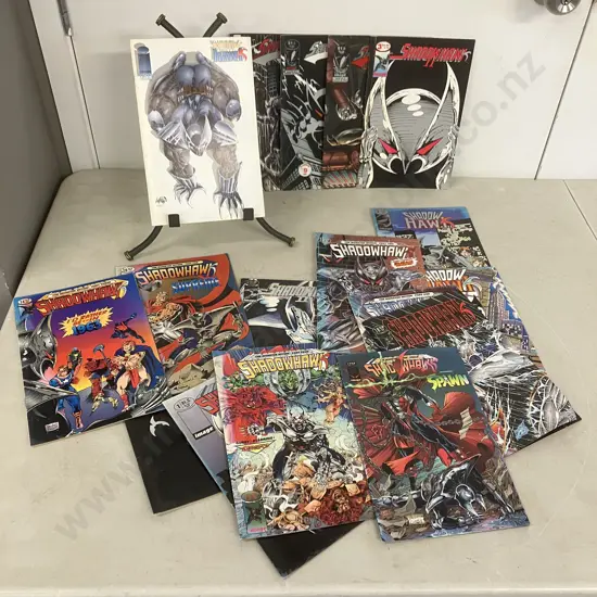 Shadow Hawk Comics - 16 Assorted