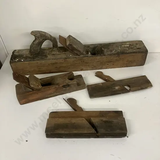 Four Vintage Wood Planes
