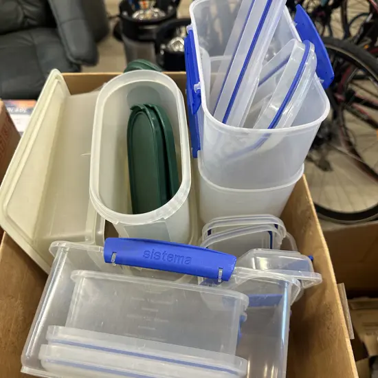 Assorted Sistema & Tupperware 