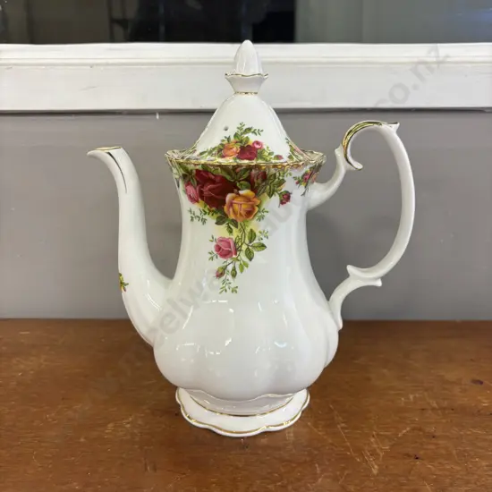 Royal Albert Old Country Roses Coffee Pot