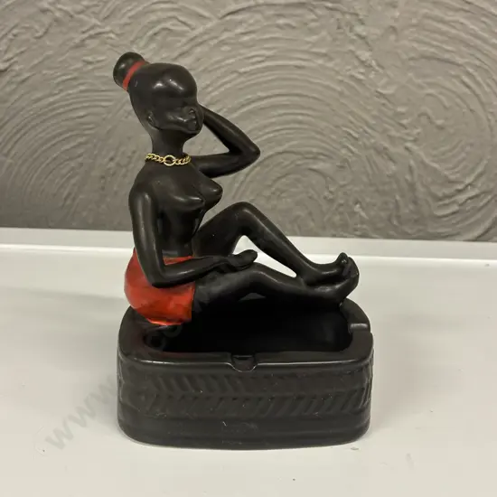 Mid Century African Lady seated