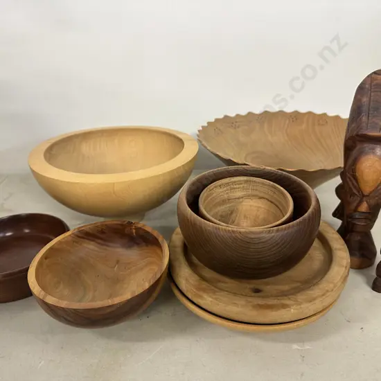 Assorted Vintage Woodenware Items