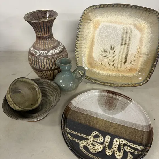 Assorted Vintage Pottery Items