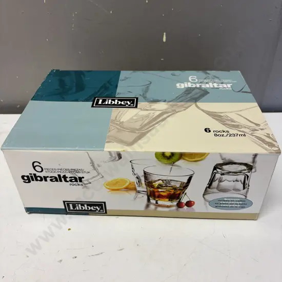 Boxed Set of Gibraltar Glasses