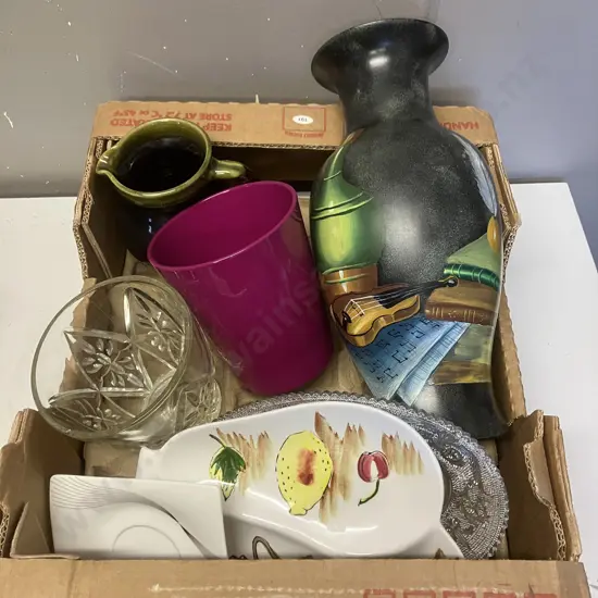 Hand Painted Vase, German Vase Etc