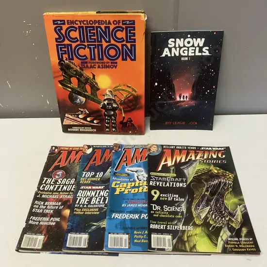 Encyclopedia Of Science Fiction, Amazing Stories Magazines, Snow Angels Vol 1