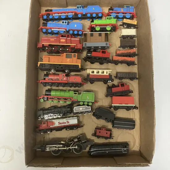 Box Lot Assorted Model Railway Trains & Rolling Stock