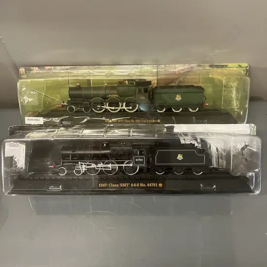 1936 GWR '4073' Class  No.5051 Earl Bathurst & 1947 Class '5MT' 4-6-0 No.44781 Locomotives - 1:76 Scale Static Models