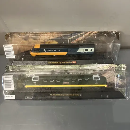 1961 'Deltic' D9002 The Kings Own Yorkshire Light Infantry & 1976 BR Intercity 125 Power Car Locomotives