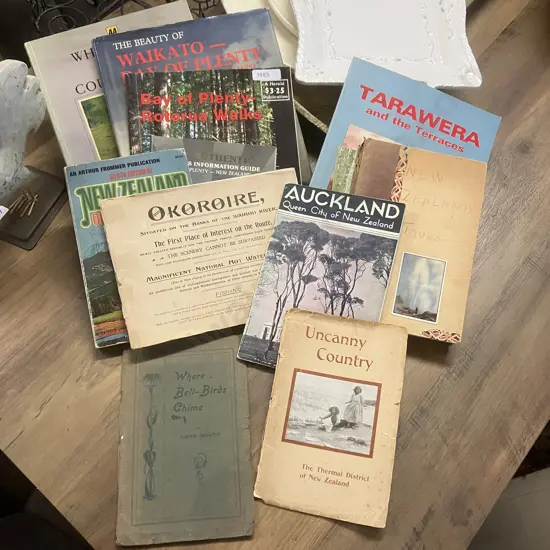 Uncanny Country: The Thermal District of New Zealand by BE Baughan  (1870-1958), 1921 Second Edition