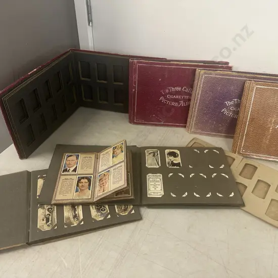 Selection Of 'The Three Castles' Cigarettes Picture Albums Etc