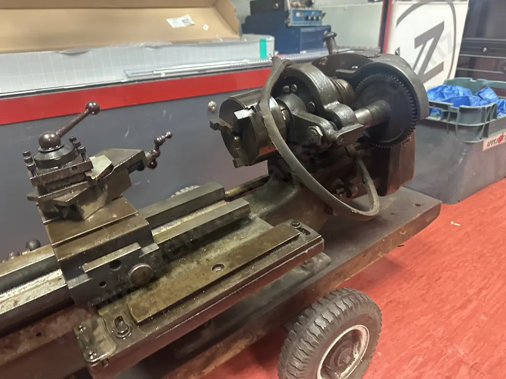 Vintage 1947 Myford 3 1/2" 'M' Type Lathe With Extra Long Bed - 28" Image 1++