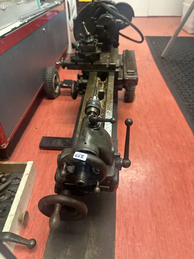 Vintage 1947 Myford 3 1/2" 'M' Type Lathe With Extra Long Bed - 28" Image 1++