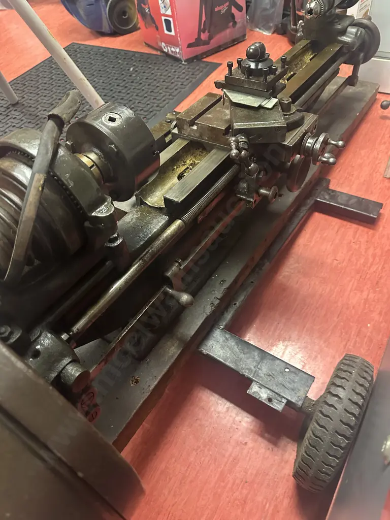 Vintage 1947 Myford 3 1/2" 'M' Type Lathe With Extra Long Bed - 28" Image 1++