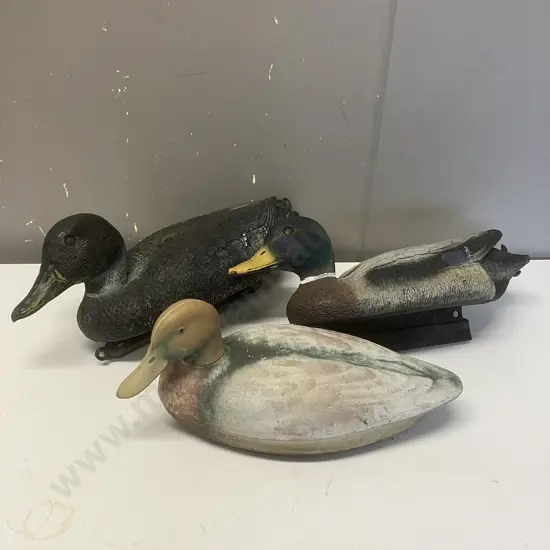 Three Duck Decoys