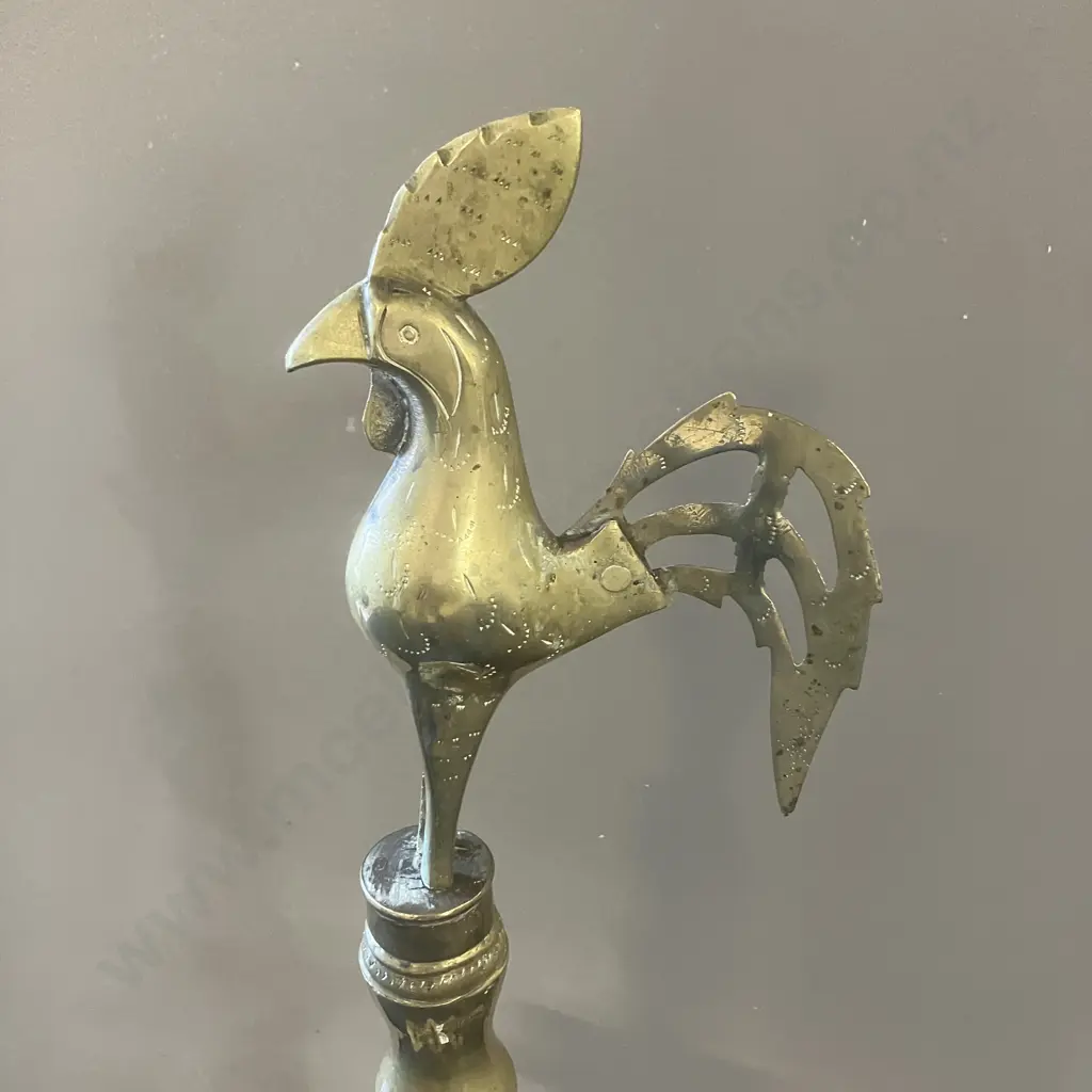 Handmade 92cm Tall Brass Annapakshi Kuthu Vilakku - Traditional Oil Lamp Image 1++