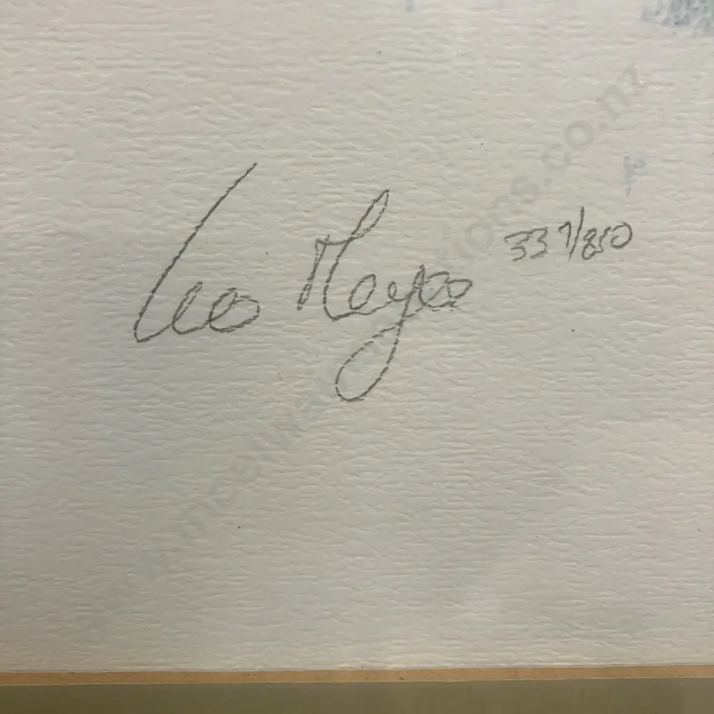 Leo Meyer Signed & Numbered Kudu Art Print - 337 / 850. 74 x 59cm Image 1++