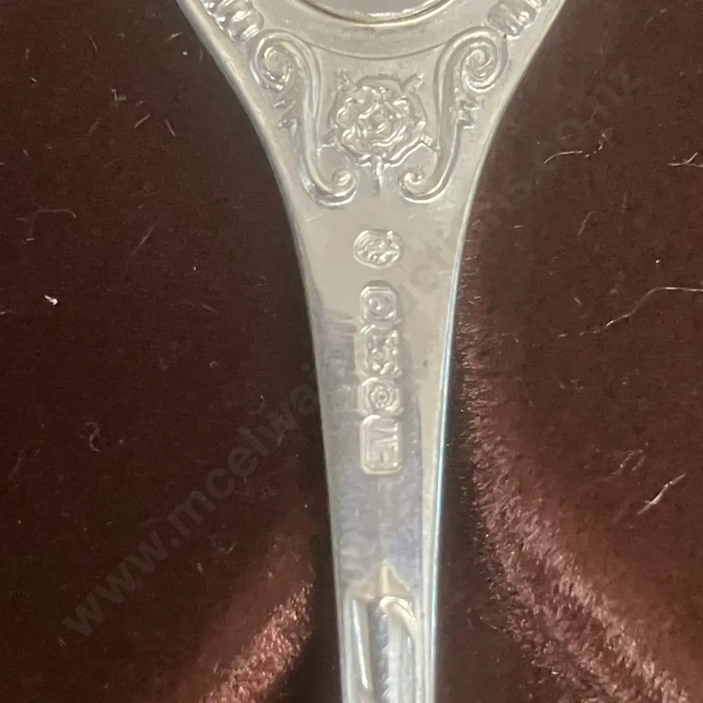 Franklin Mint The Sovereign Queens Spoon Collection, Limited Edition With COA Image 1++