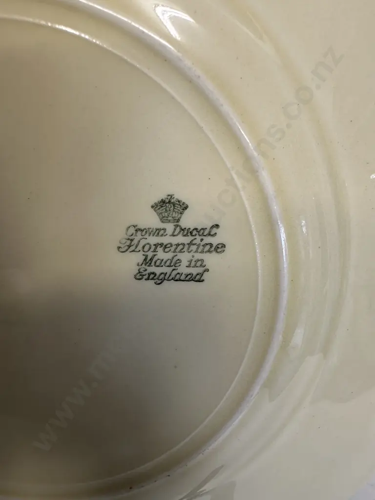 Vintage Winston Churchill Crown Ducal Florentine Collectors Plate  Image 1++