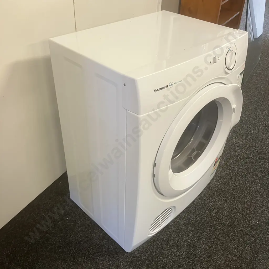 Simpson 4.5Kg EziLoader Clothes Dryer SDV45719WA Image 1++