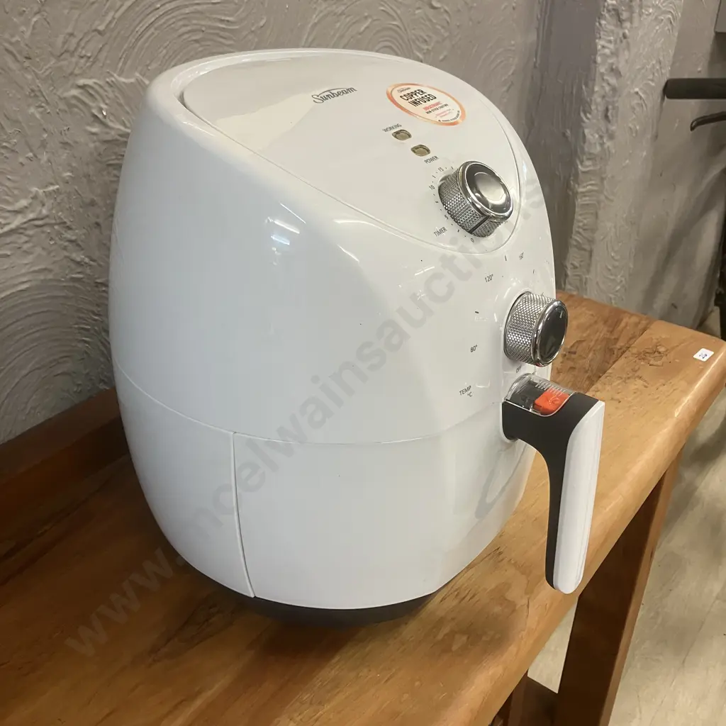Sunbeam DuraCeramic Copper Infused Airfryer - White, Model AFP4000WH Image 1++