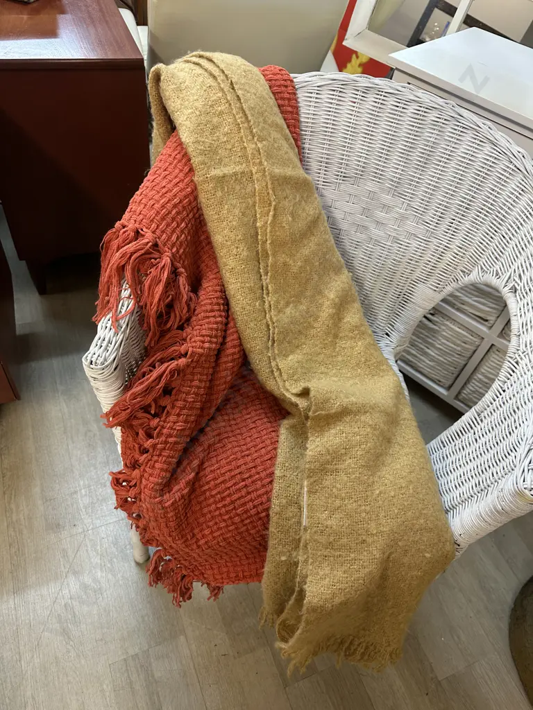 Throws x2 Including Linen & More & Store House  Image 1++