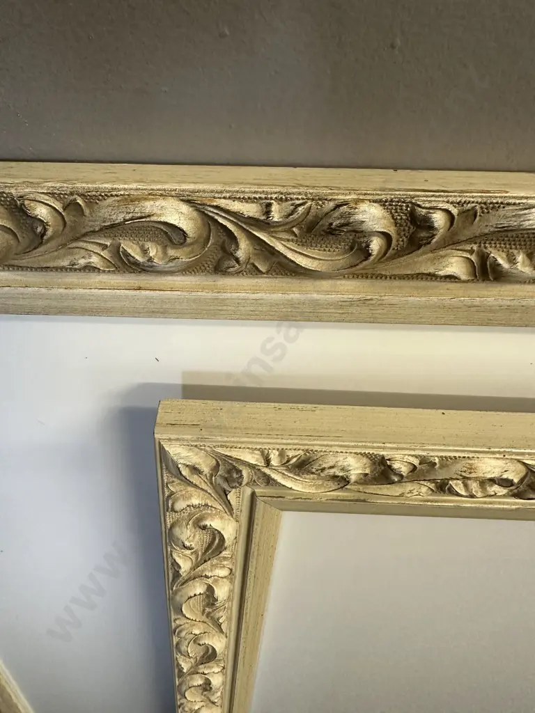 Vintage French Style Ornate Frames x2 Image 1++